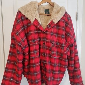 Womens XL Plaid Jacket
